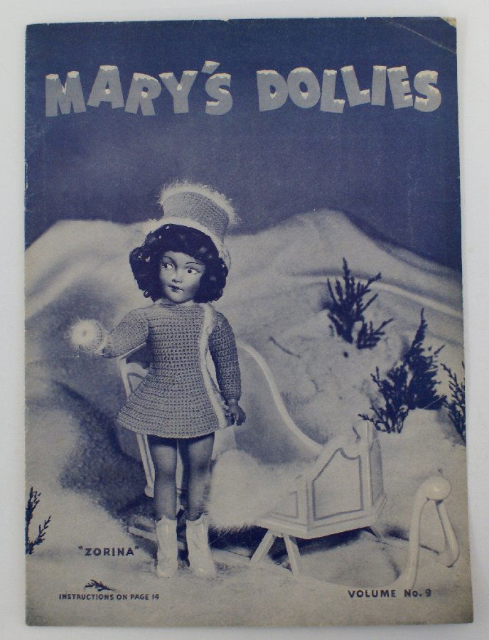 Vintage 1944 Volume 9 MARY'S DOLLIES Booklet with (1 of 3)