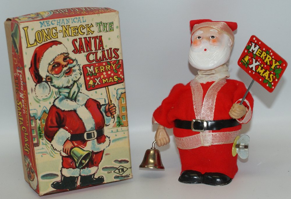 Vintage 1950's NOMURA (Japan) Wind-up LONG-NECK The (1 of 3)