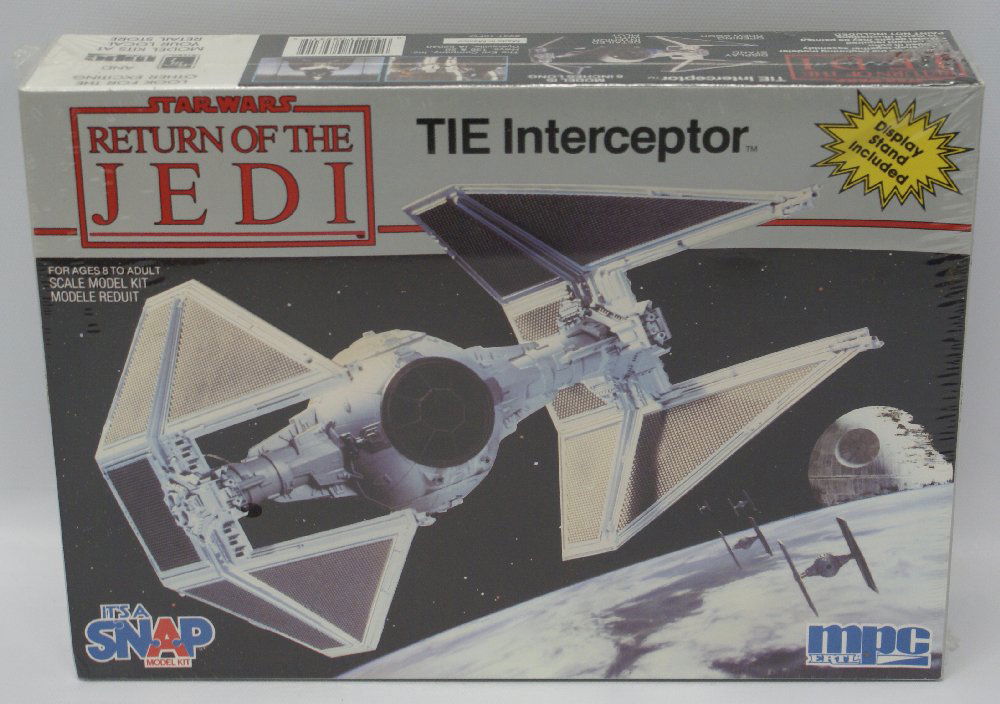 1983 MPC #1-1972 STAR WARS Return of the Jedi TIE (1 of 2)