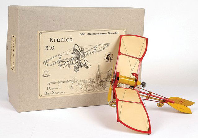 Tin Windup DBS Germany KRANICH 310 Monoplane Airplane (1 of 1)