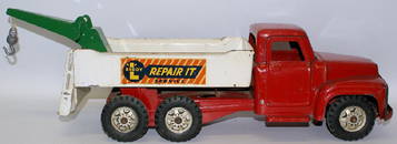 BUDDY L Pressed Steel 'Repair-It Service' Toy Wrecker