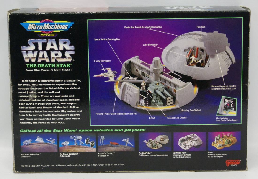 1994 STAR WARS Micro Machines THE DEATH STAR Playset (1 of 2)