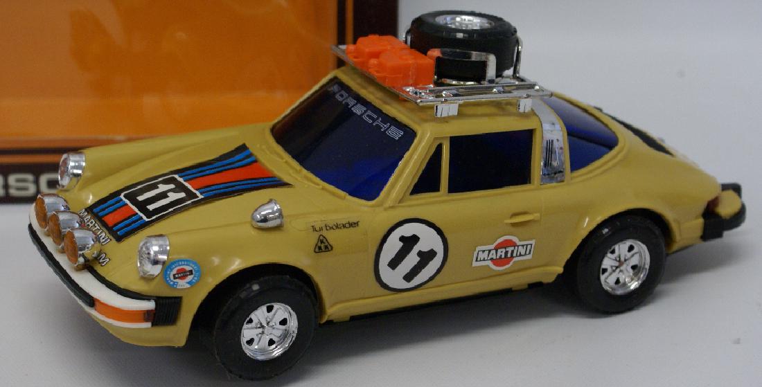 B.O. PORSCHE Rally Martini Racing Gold Race Car #1109 (1 of 2)
