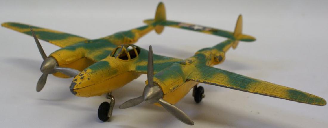 Hubley P-38 Camoflage Fighter Plane Twin Engine Diecast (1 of 5)