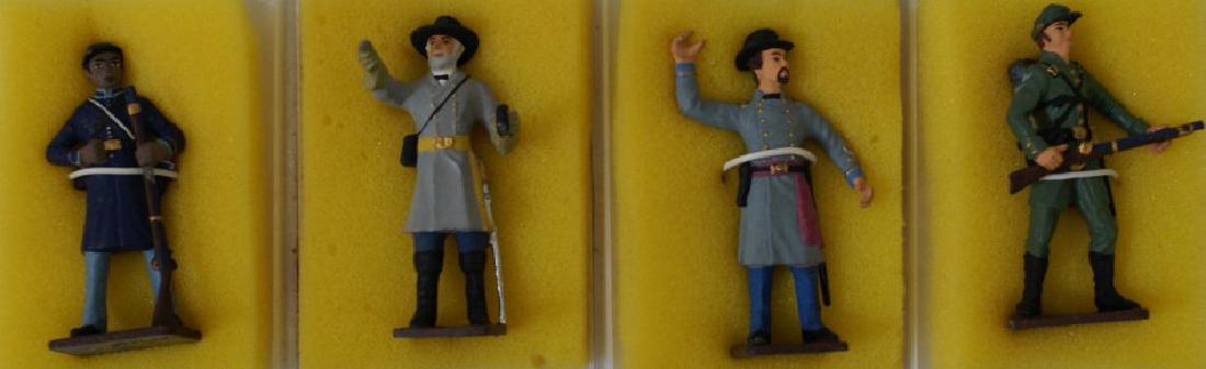 Lot American Civil War Hand Painted Lead Toy Soldiers (1 of 1)