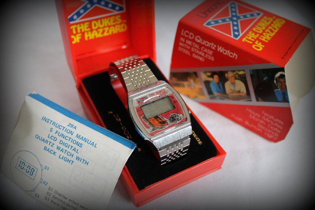Dukes of hazzard online lcd quartz watch