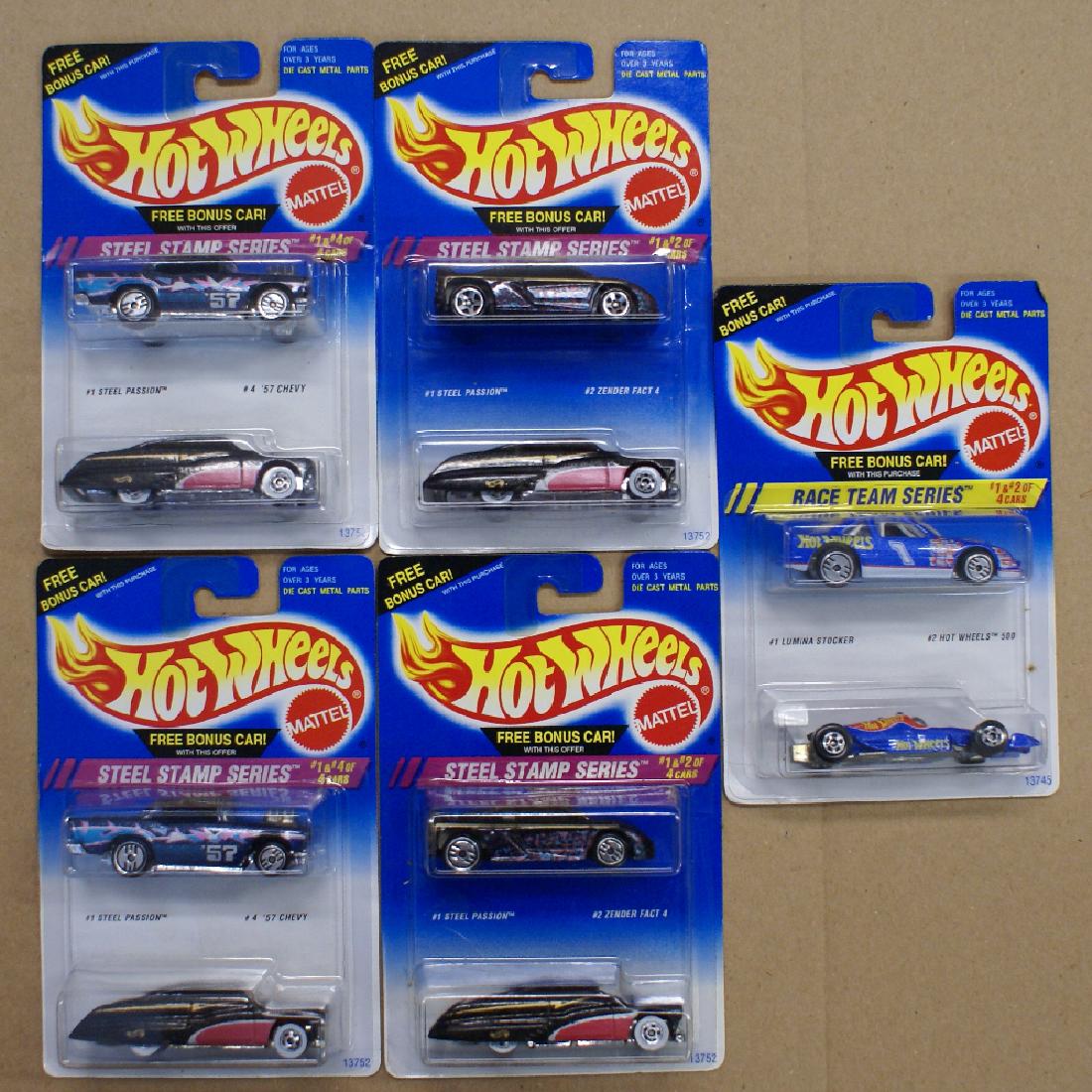 Mixed Lot of 10 (5 double packs) of 1990's HOT WHEELS (1 of 1)