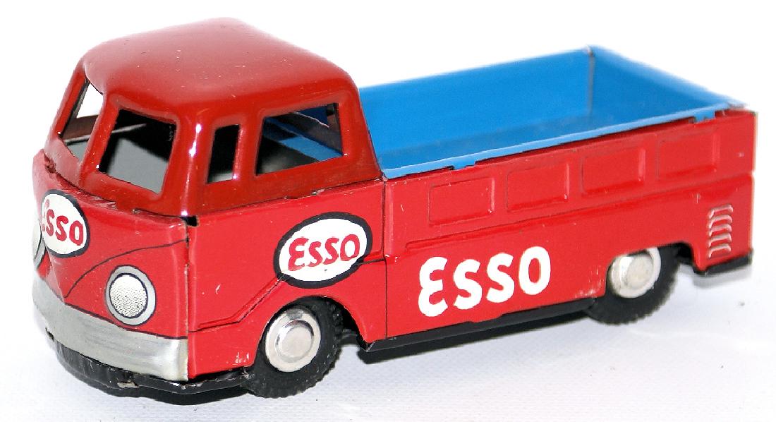 Vintage Tin Litho Friction VW Combi Truck with ESSO OIL (1 of 4)