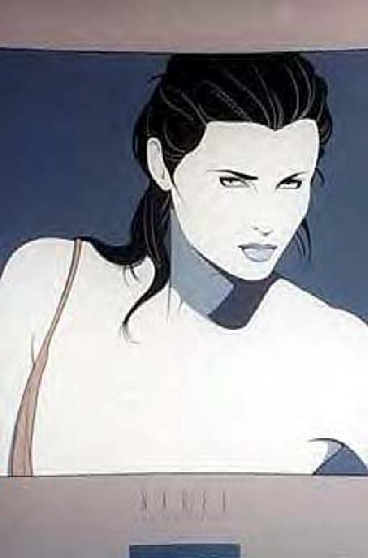 NAGEL'S COMMEMORATIVE ORIGINAL SERIGRAPH #14: NAGEL'S COMMEMORATIVE ORIGINAL SERIGRAPH #14, ,PATRICK NAGEL PRINT ORIGINAL SERIGRAPH LIMITED EDITION SIGNED IN THE PLATE. 36 X 24 Published by Mirage DUMAS.on heavy art paper,. a rare find , IT CAME