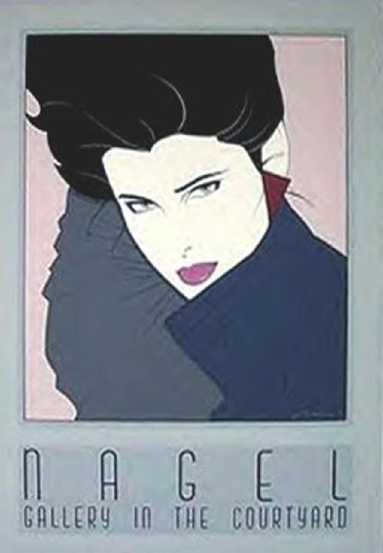 NAGEL'S COMMEMORATIVE ORIGINAL SERIGRAPH #7,: NAGEL'S COMMEMORATIVE ORIGINAL SERIGRAPH #7, ,PATRICK NAGEL PRINT ORIGINAL SERIGRAPH LIMITED EDITION SIGNED IN THE PLATE. 36 X 24 Published by Mirage DUMAS.on heavy art paper,. a rare find , IT CAME F