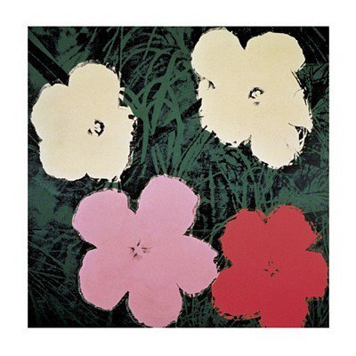Andy Warhol Flowers III 23 1/2 x 23 1/2: Andy WarholFlowers III23 1/2 x 23 1/2