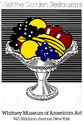 LICHTENSTEIN STILL LIFE WITH CHRISTAL BOWL: \"Still Life with Crystal Bowl\" by Roy Lichtenstein - 1983\r\n\r\n\r\n\"Still Life with Crystal Bowl\" Original Serigraph by Roy Liechtenstein. Paper Sise 43.5 x 30 Inches,\r\nimage size 33 x 27.25 I