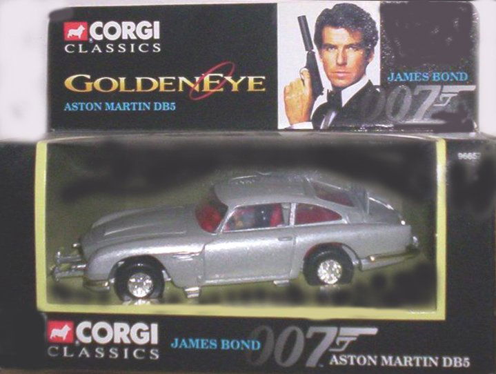CORGI CLASSIC GOLDEN EYE JAMES BOND ASTON MARTIN DB5 (1 of 1)