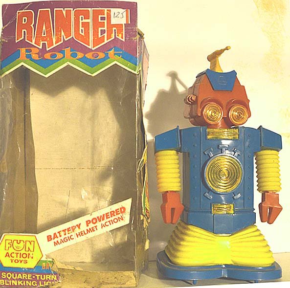 BATTERY OPERATED RANGER ROBOT (1 of 1)