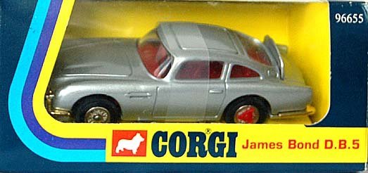 CORGI JAMES BOND D.B.5.VINTAGE MINT IN BOX (1 of 2)