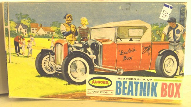 1929 FORD BEATNIK PLASTIC ASSEMBLY MODEL KIT (1 of 1)