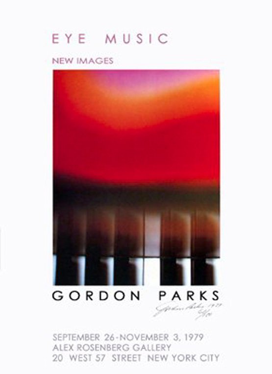 Gordon Parks Eye Music Signed ed. 150 Paper: 33 x 24: Gordon ParksEye MusicSigned ed. 150Paper: 33 x 24Image: 18 5/8 x 14 1/2