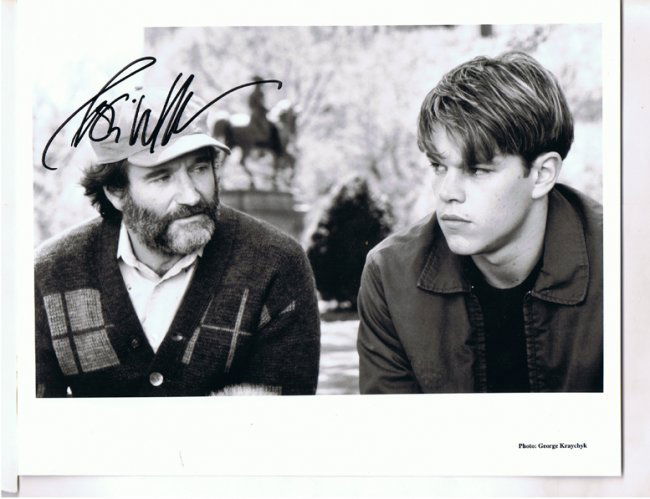 ROBIN WILLIAMS - 8X10 PHOTO W/ CERTIFICATE (1 of 1)