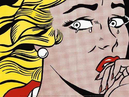 ROY LICHTENSTEIN "CRYING GIRL1963" (1 of 1)