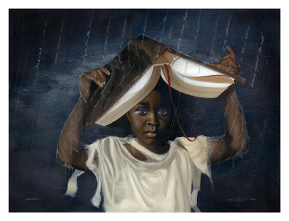 Edwin Lester - "Shelteredf": Edwin Lester - "Shelteredf",26 x 34, very good condition