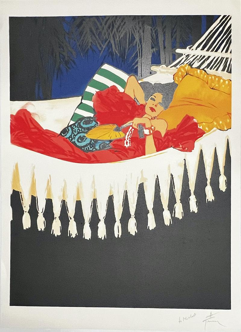 Rene Gruau "Dioressence" Lithograph (1 of 1)