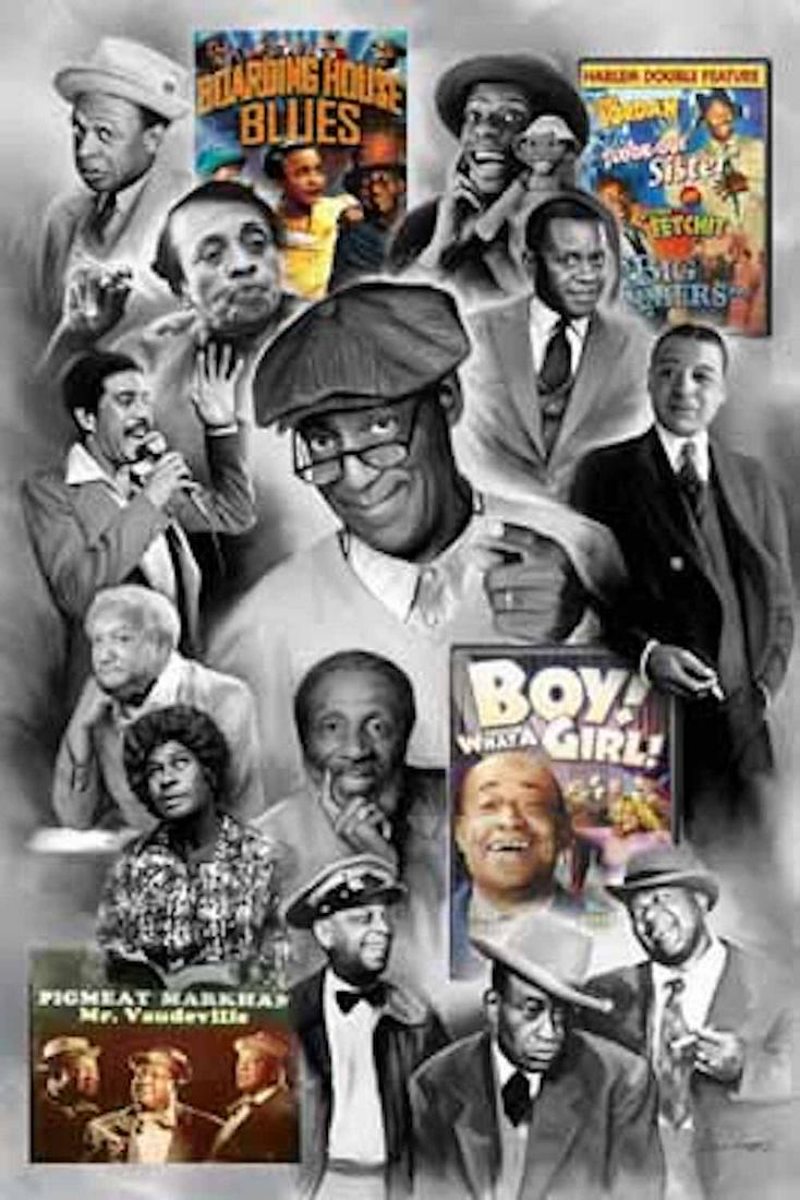 Wishum Gregory - "Legends of Comedy": Wishum Gregory - "Legends of Comedy", 24 x 20, very good condition