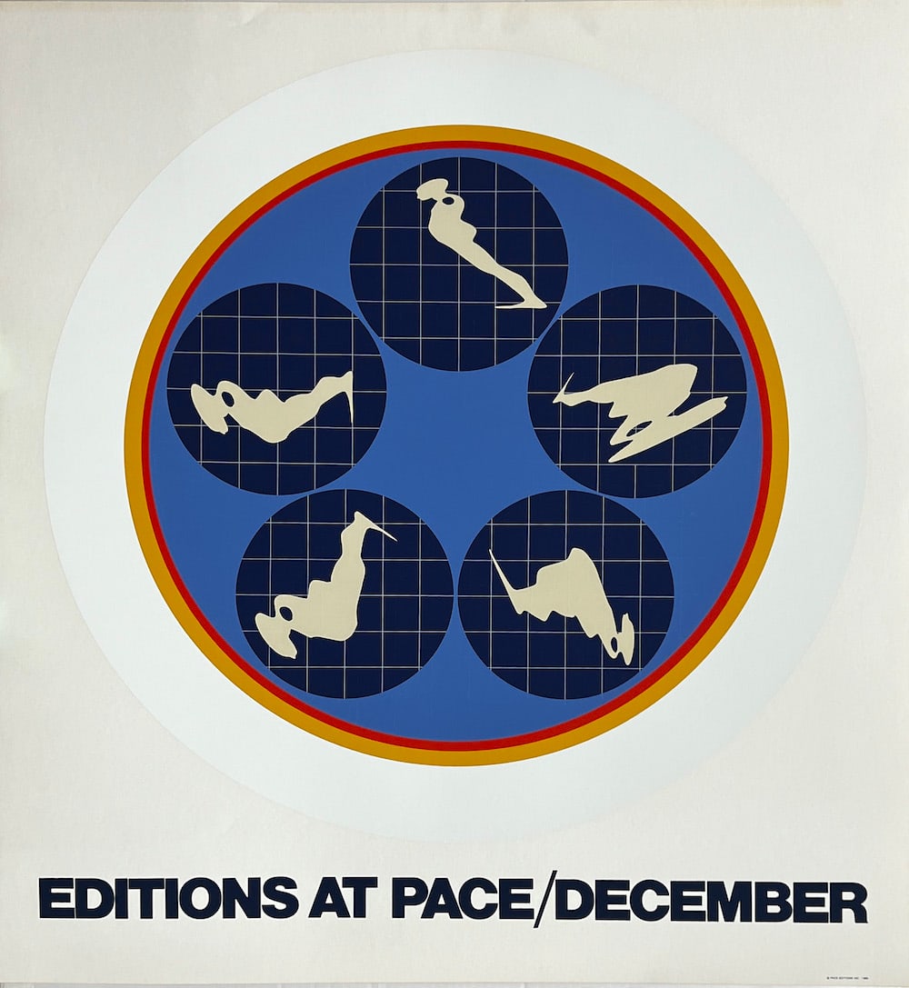 Ernest Trova - Exhibition Poster (Lithograph): Ernest Trova - Exhibition Poster (Lithograph). Reprint. Minor wear consistent with age (see pic). Good condition. 29 x 32