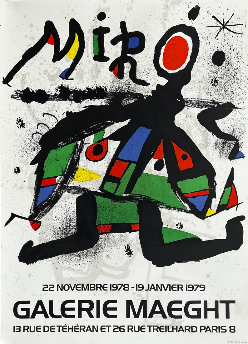 Joan Miro - Exhibition Lithograph Poster (1 of 1)