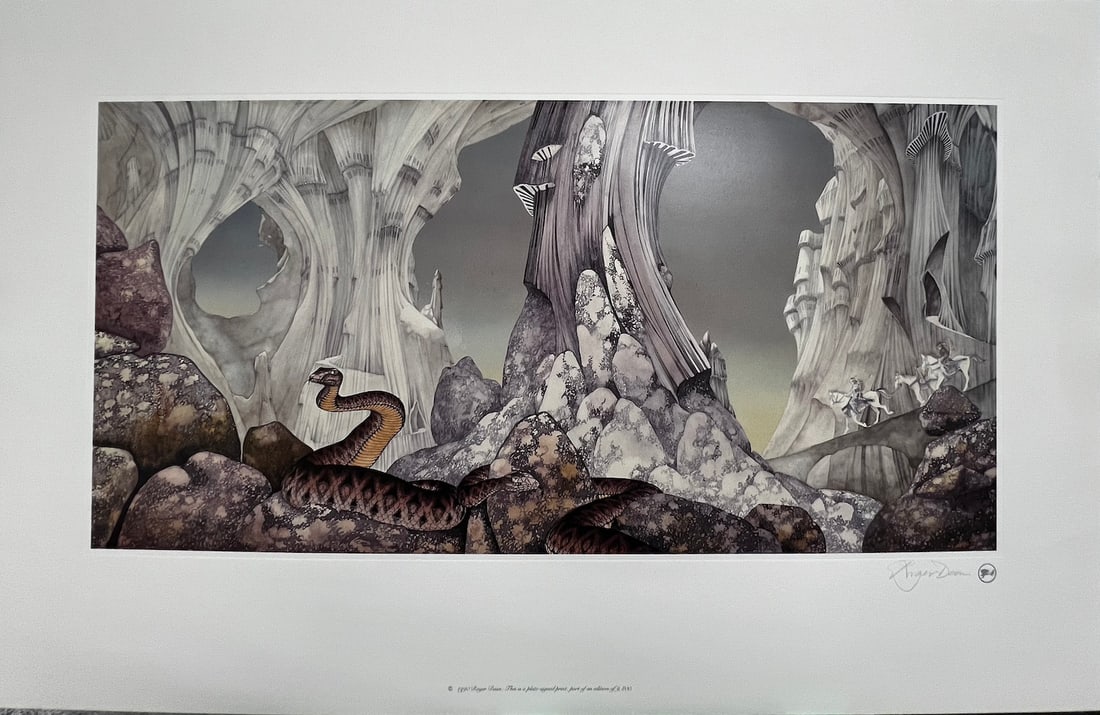 Roger Dean - "Relayer" (Yes I Album Cover) (1 of 1)