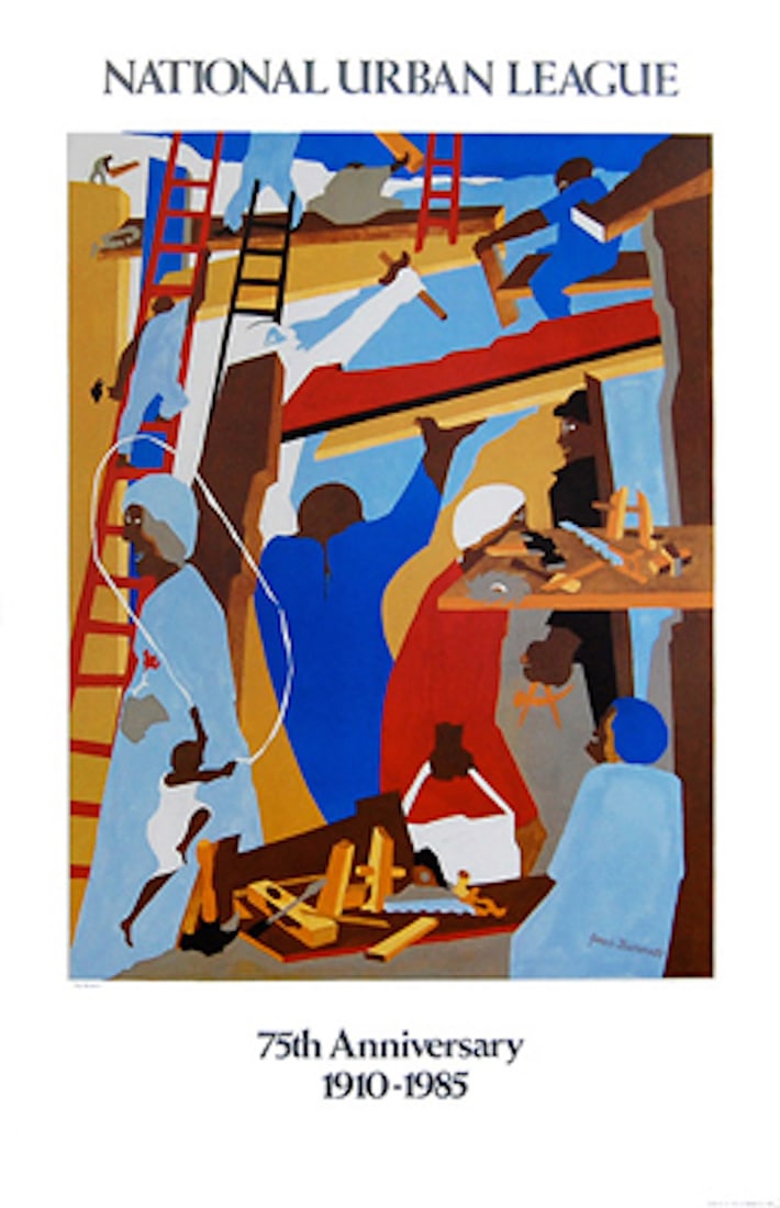 Jacob Lawrence - "The Builders" (1 of 1)