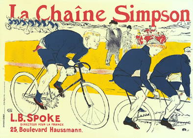 Henri de Toulouse Lautrec - "La Chaine Simpson" (1 of 1)