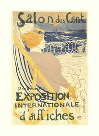 Henri de Toulouse Lautrec - "Salon des Cent" (1 of 1)