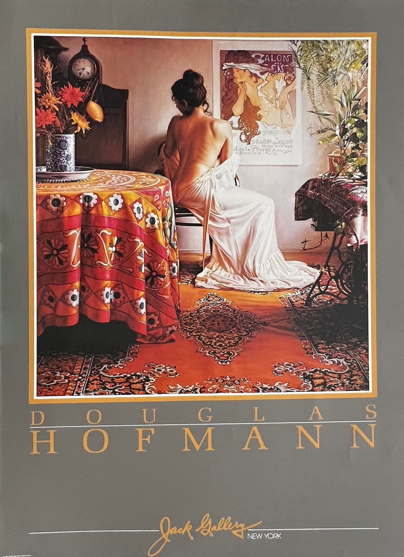 Douglas Hoffman -"Jack Gallery Exhibition" Print: Douglas Hoffman -"Jack Gallery Exhibition" Print. Offset Lithograph. 24 x 36. Excellent condition