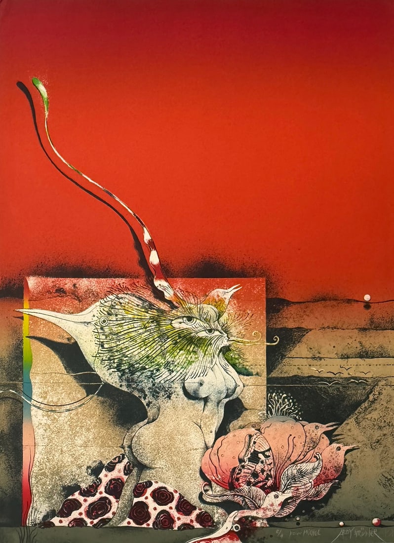 Ardy Struwer - "Composition Against Red" (1 of 2)