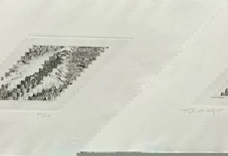 Robiati Maurizio - "John Coltrane": Robiati Maurizio - "John Coltrane". Hand/Pencil Signed Etching Edition of 250. 13 x 20 .Very good condition