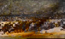 William Beard - "The Bear Dance" (Stretched Canvas Transfer)