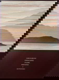 Marcus Uzilevsky Exhibition Poster: Marcus Uzilevsky Exhibition Poster. Reproduction. 1980. 25 x 37. Great condition (2)
