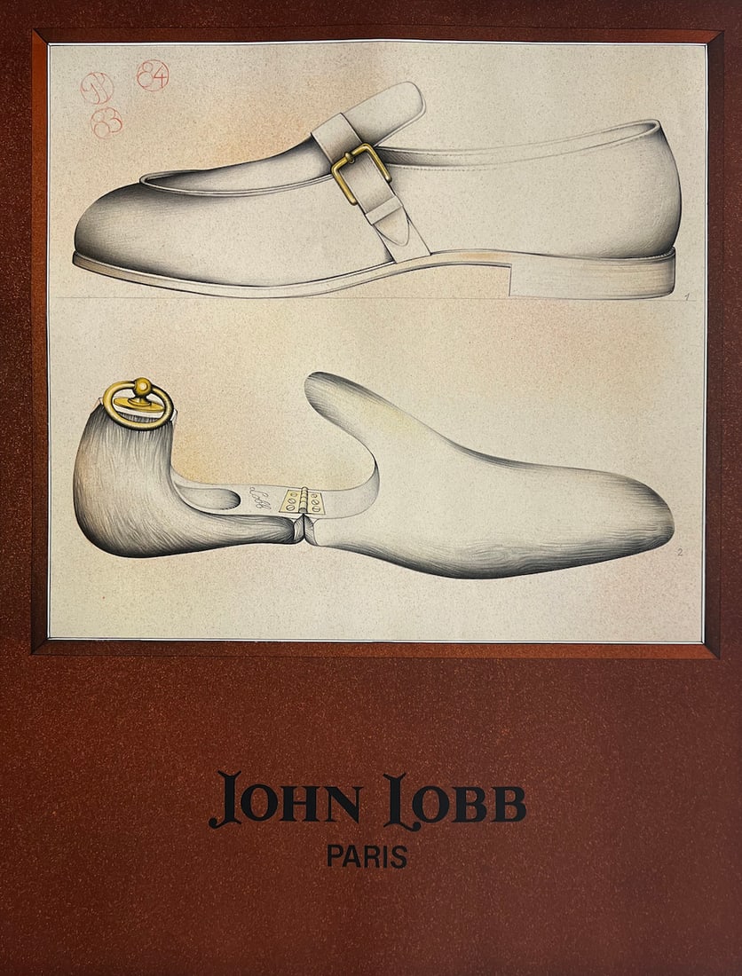 John Lobb - "Paris" (Litho): John Lobb - "Paris" (Litho), 27 x 35.5, Very good condition