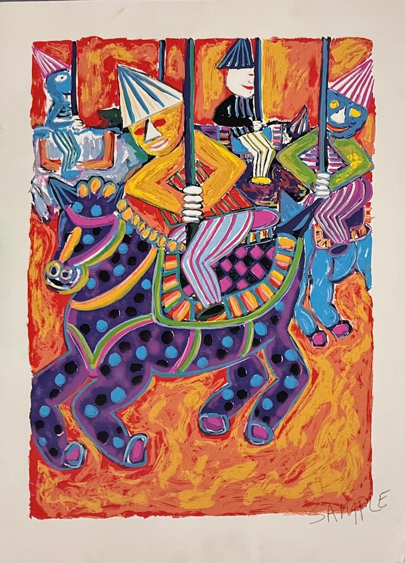 Chae Tong Yull - "Carousel" (Sample Print) (1 of 2)