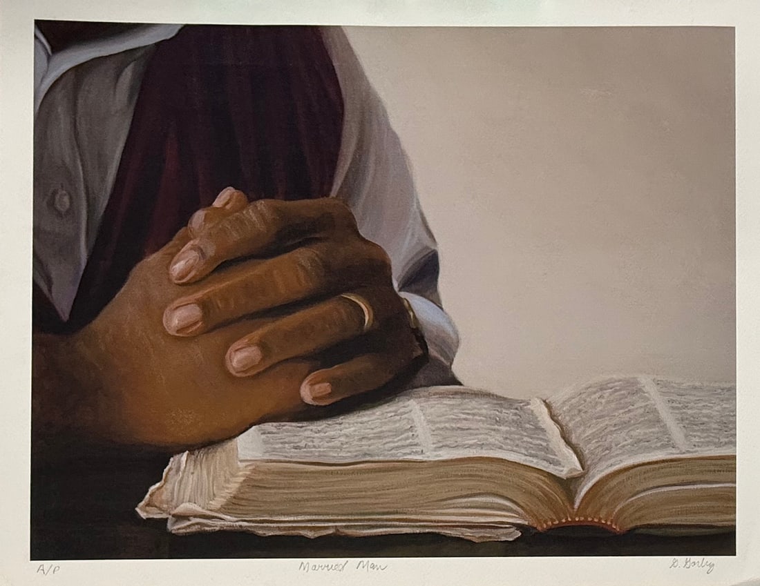 Gwen Gorby - "Married Man": Gwen Gorby - "Married Man". Hand Signed and Titled Artist's Proof Giclee. 22 x 18. Excellent condition