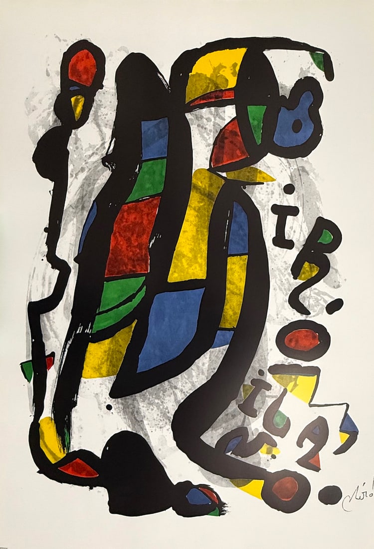 Joan Miro - "Miro Milano" (Oversize Litho) (1 of 1)