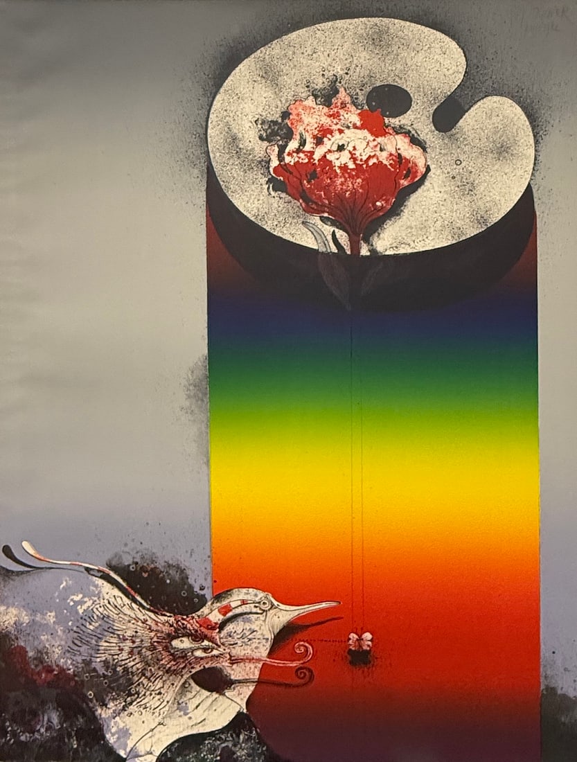 Ardy Struwer - Untitled Color Lithograph (1 of 2)