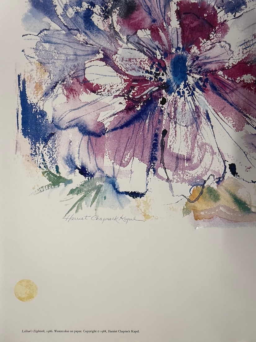 Harriet Chaprack Kapel - "Lillian's Eightieth" (1 of 2)