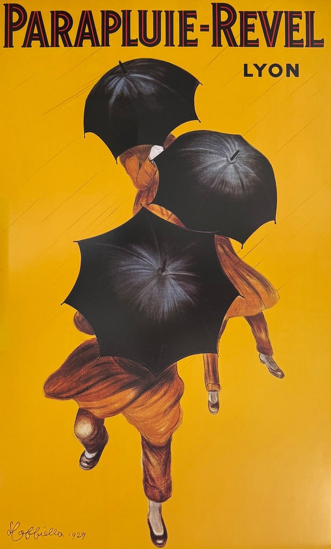 "Parapluie-Revel" Vintage Poster (1 of 3)