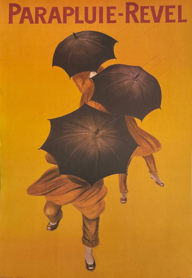 "Parapluie-Revel" Vintage Poster (Lithograph) (1 of 4)