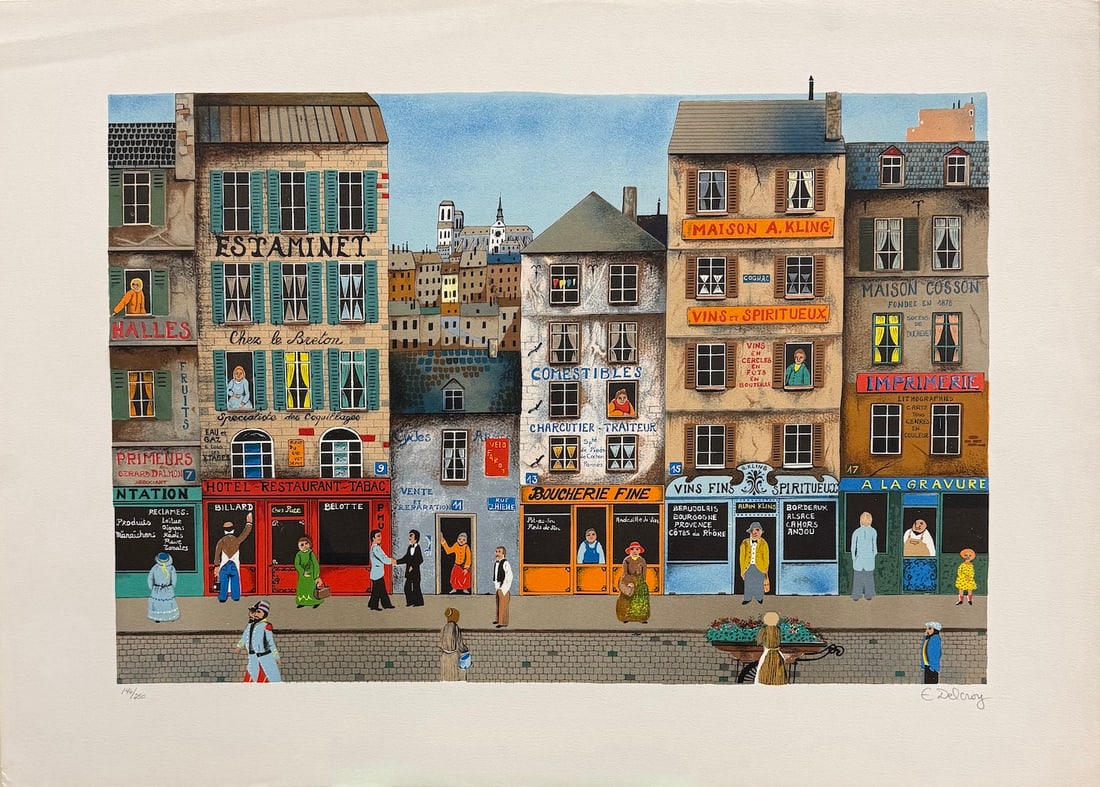 E. Delcroy - "Downtown" (1 of 3)