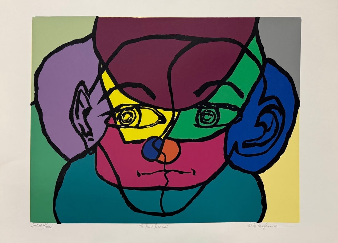 B.B. La Femme - "The Good Gnomes": B.B. La Femme - "The Good Gnomes". Signed Artist's Proof. Screen Print. 30 x 22. Excellent condition