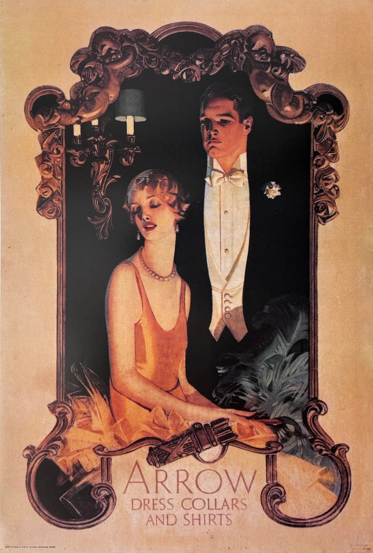 "Arrow Dress Collars And Shirts" Vintage Poster (1 of 3)