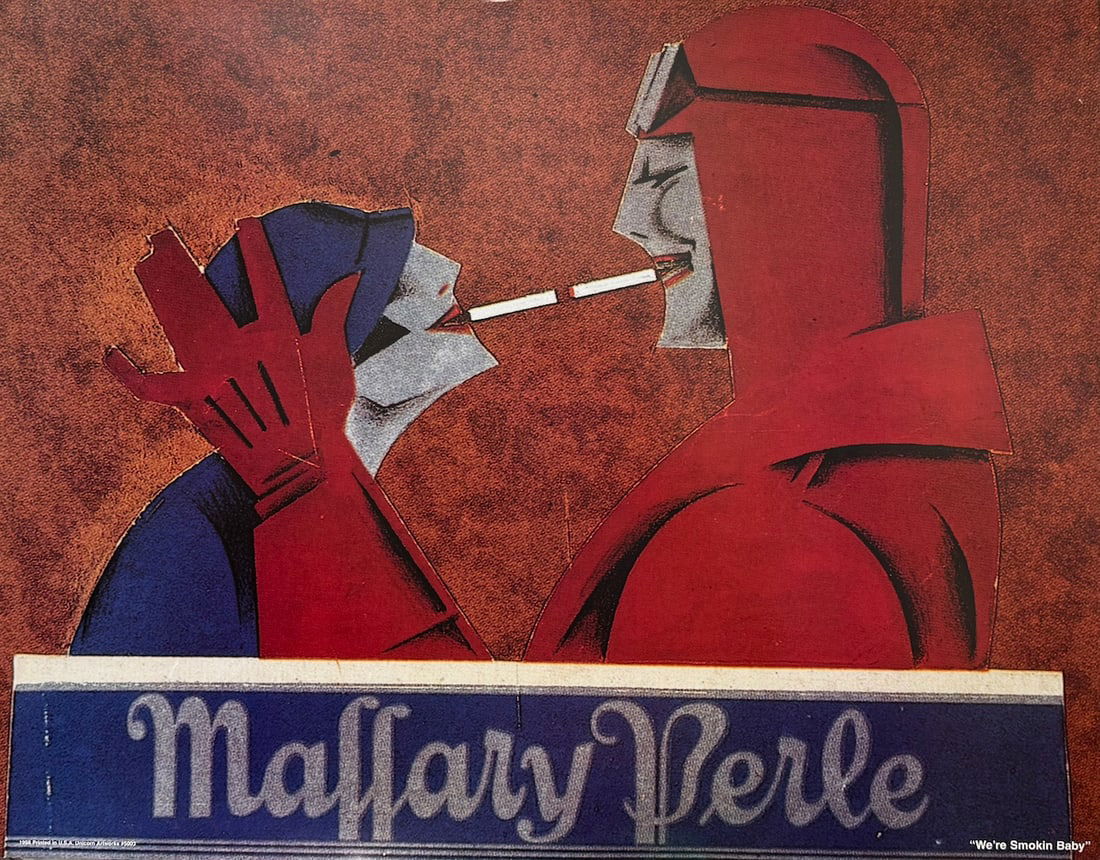 "Maffary Verle" Vintage Advertising Poster: "Maffary Verle" Vintage Advertising Poster. Vintage reproduction. Circa 1998. Published by Unicorn Artworks. 32 x 25. Excellent condition