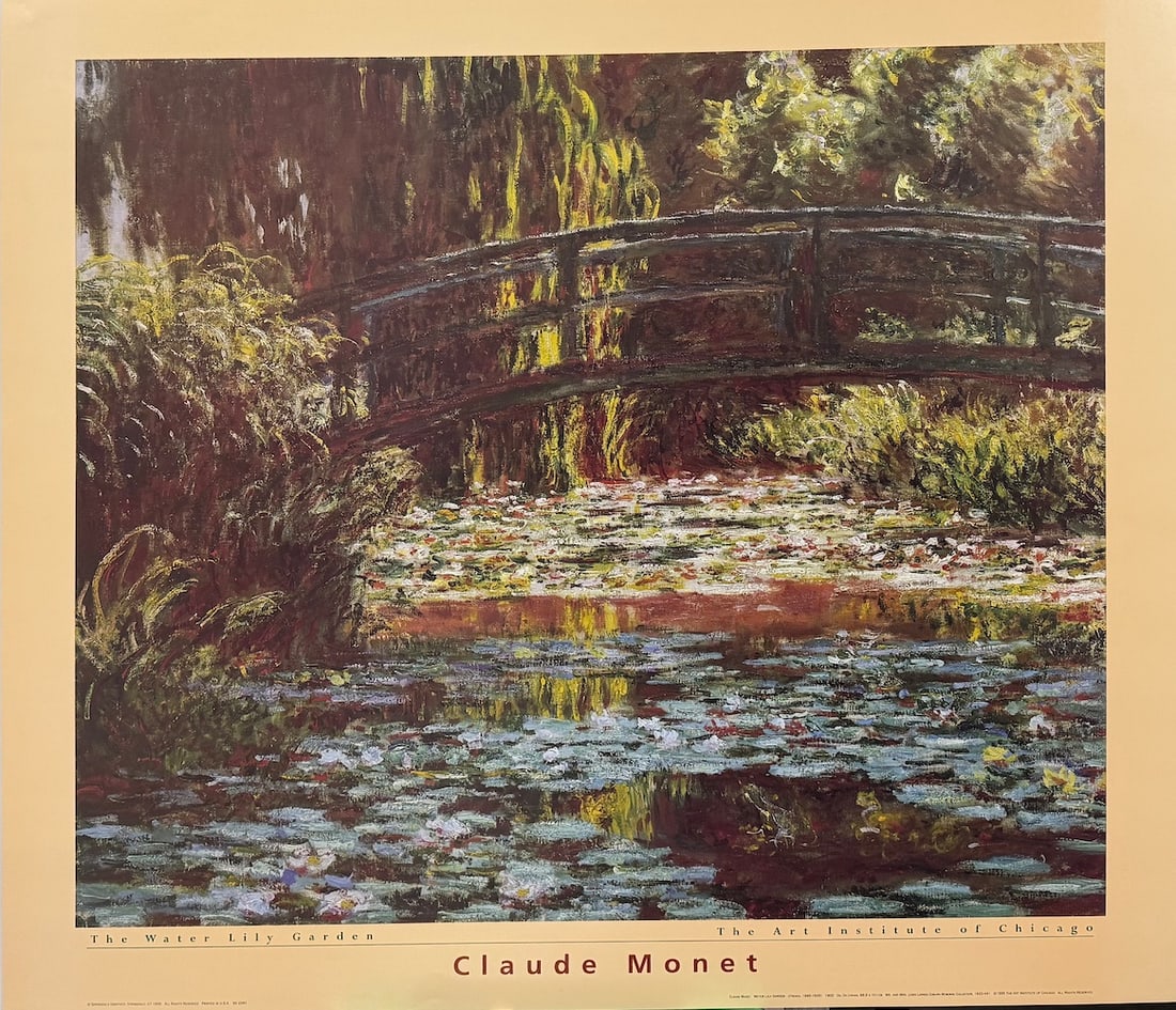 Claude Monet – “The Water Lily Garden (1 of 1)
